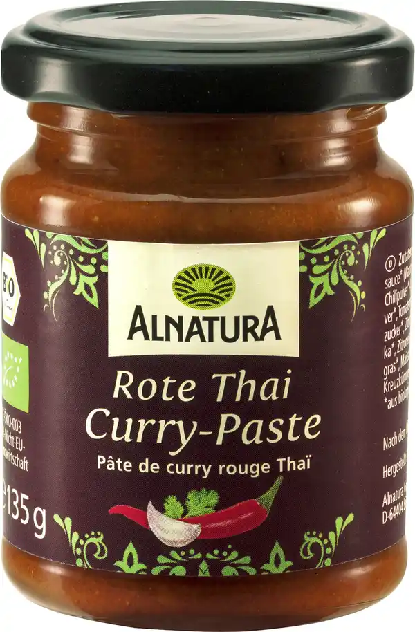 Bild 1 von Alnatura Bio Rote Thai Curry-Paste 135G