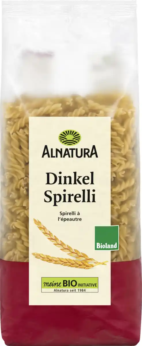 Bild 1 von Alnatura Bio Dinkel Spirelli Bioland, 500 g