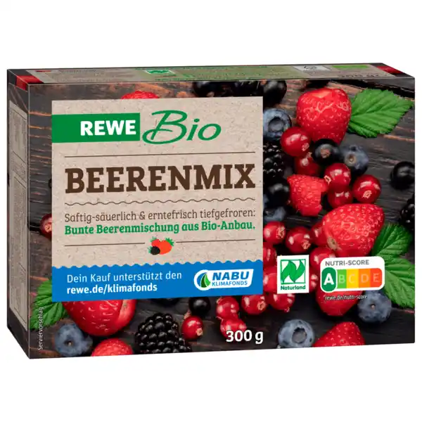 Bild 1 von REWE Bio Beerenmix tiefgefroren 300g