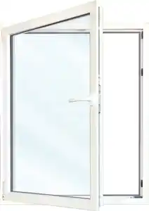 Meeth Fenster 60 x 120 cm DIN links 1 flügelig Dreh-Kipp weiß