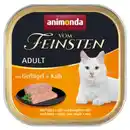 Bild 1 von animonda Vom Feinsten Adult Geflügel & Kalb 32x100 g