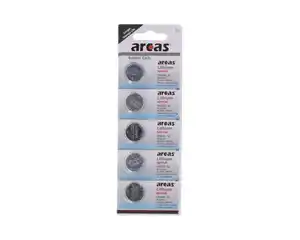 Arcas Batterie Lithium, 5er, CR2025