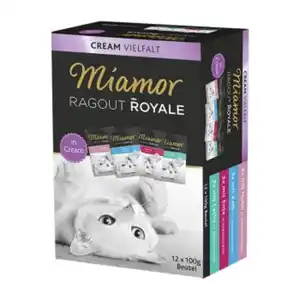 Miamor Ragout Royale in Cream Multimix 12x100g