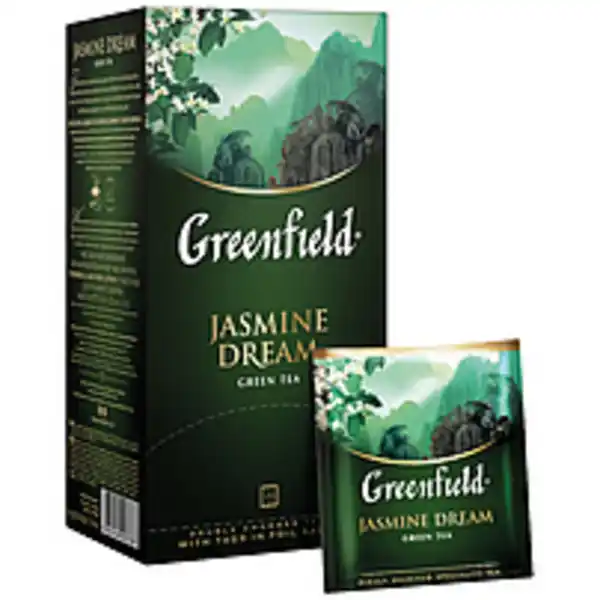 Bild 1 von Gruener chinesischer Tee "Greenfield Jasmine Dream", aromati...