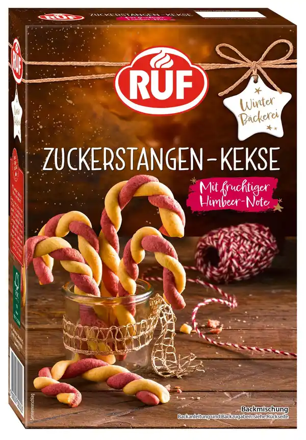 Bild 1 von RUF Backmischung Zuckerstangen-Kekse 250 g