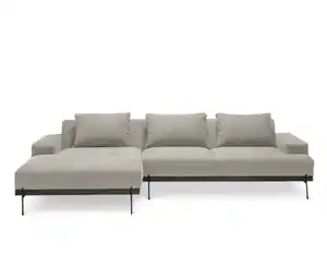 Scapa Ecksofa mit Longchair links, cremefarben