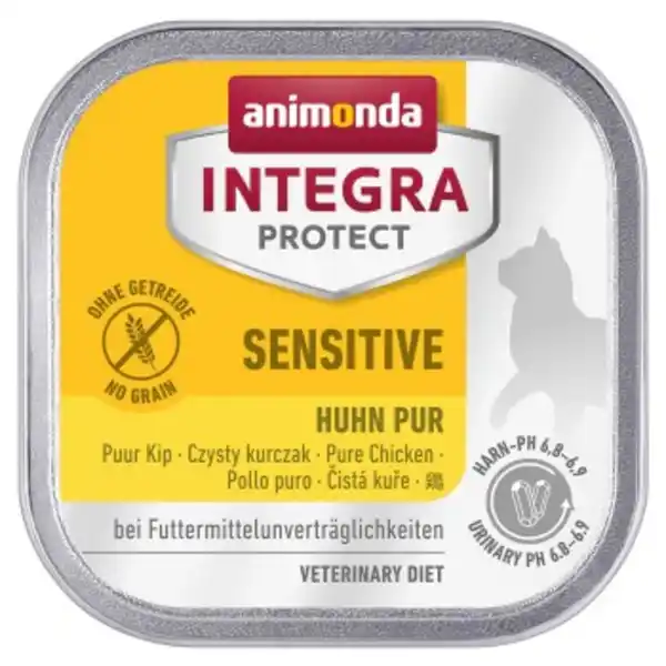 Bild 1 von animonda Integra Protect Sensitive 16x100g Huhn pur