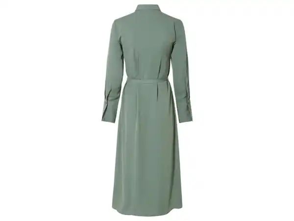 Bild 3 von esmara® Damen Satin-Kleid, moderne Midi-Länge