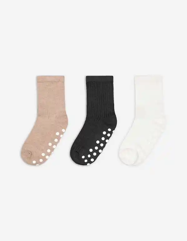 Bild 1 von Kinder Stoppersocken - 3er-Pack