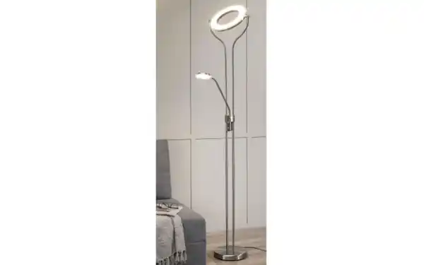 Bild 3 von LED-Standleuchte Seattle II, silberfarbig, inkl. Dimmfunktion