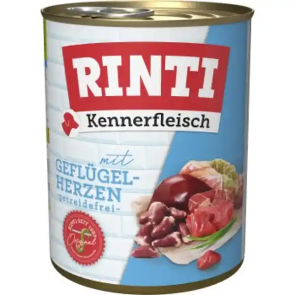 Bild 1 von RINTI Kennerfleisch Geflügelherzen 12x800 g