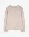 Bild 1 von Damen Pullover - Zierperlen - beige