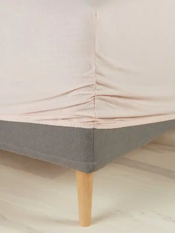 Bild 1 von Jersey-Spannbettlaken JENNY 100x200x35cm rosa