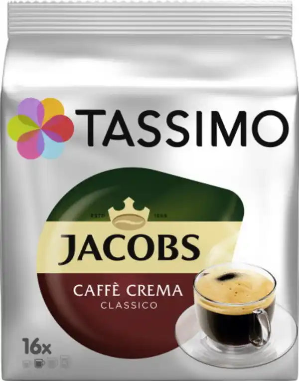 Bild 1 von Tassimo Jacobs Caffé Crema Classico 16ST 112G