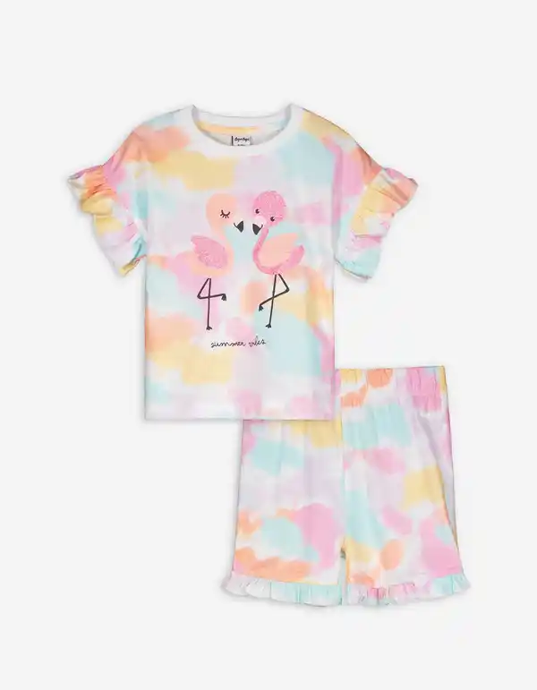 Bild 1 von Baby Set aus Shirt und Hose - Glitzerprint