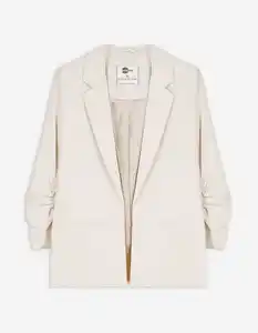 Damen Blazer - Dreiviertelärmel - weiß