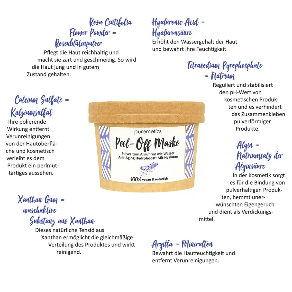 Bild 3 von puremetics Peel-Off Maske Anti-Aging Hydroboost, 65 g