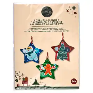 HOME CREATION Adventskalender Bastelset