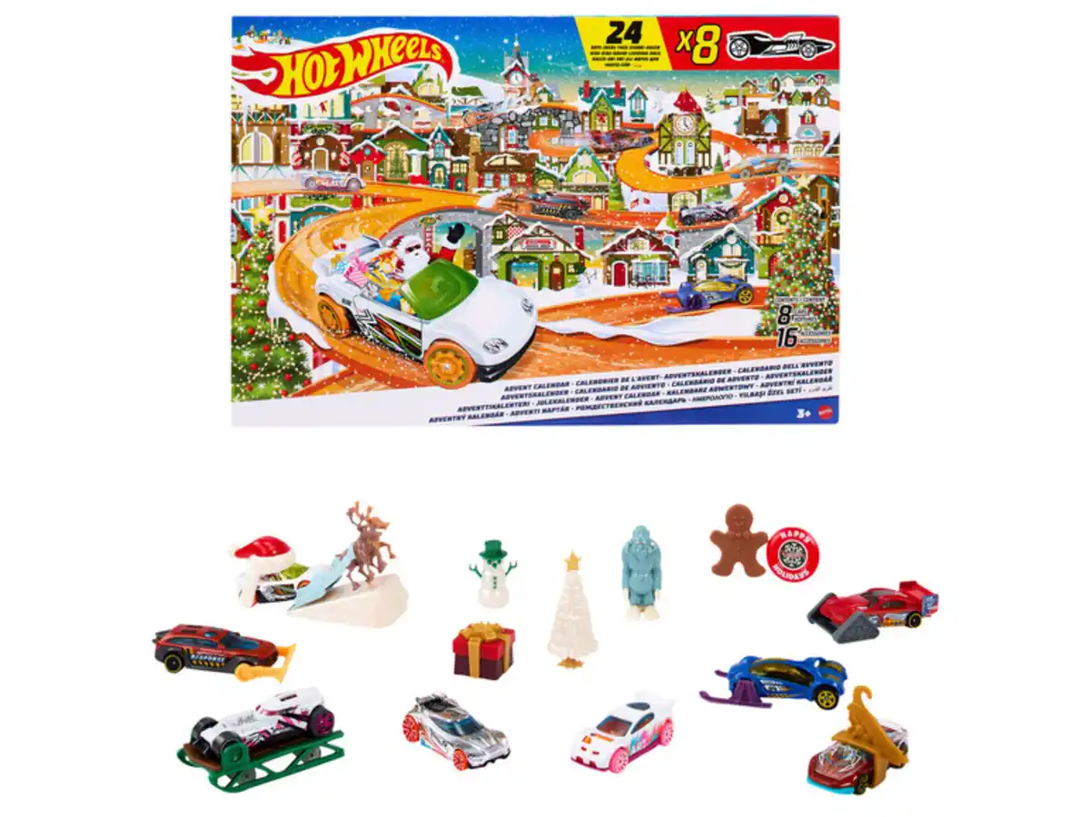 Bild 3 von Barbie / Hot Wheels Adventskalender