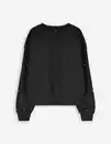 Bild 1 von Damen Sweatshirt - Ziersteine - schwarz