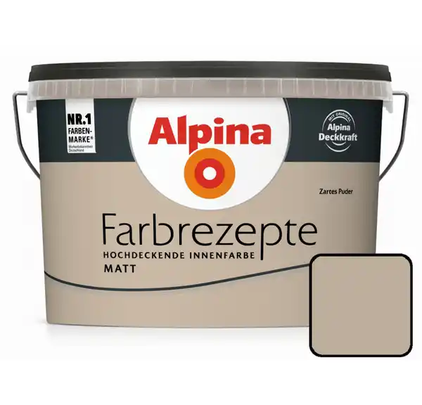 Bild 1 von Alpina Farbrezepte Zartes Puder matt 2,5 L