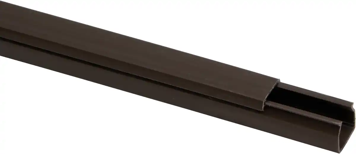 Bild 1 von Kabelkanal 2 m, 15 x 15 mm, braun