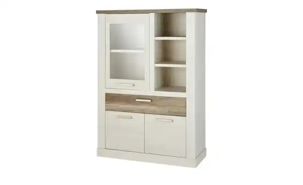 Bild 1 von Vitrine  Duro ¦ holzfarben ¦ Maße (cm): B: 110 H: 160 T: 41 Schränke > Vitrinen - Sconto