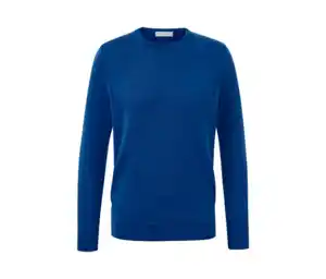 Merino-Pullover, blau