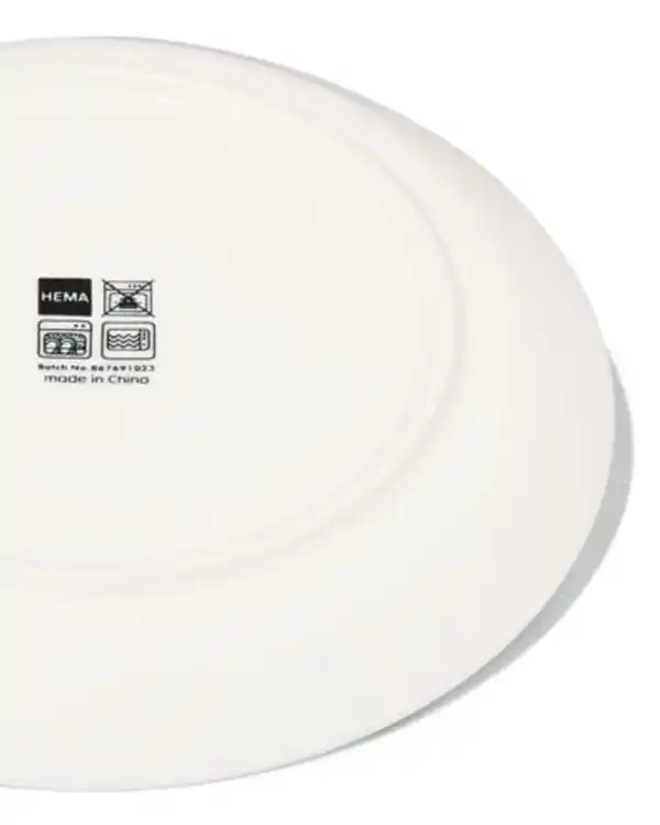 Bild 3 von Kuchenteller, Ø 17 cm, Kombigeschirr, New Bone China, weiß-blau