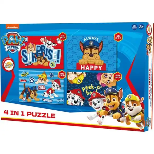 Bild 1 von Raku Paw Patrol Puzzle "Polizei"