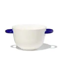 Schale, Ø 13.5 cm, Kombigeschirr, New Bone China, weiß-blau