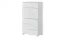 Bild 1 von Kommode 6 Schubkästen  Spice ¦ weiß ¦ Maße (cm): B: 65 H: 119 T: 40 Kommoden & Sideboards > Kommoden - Sconto