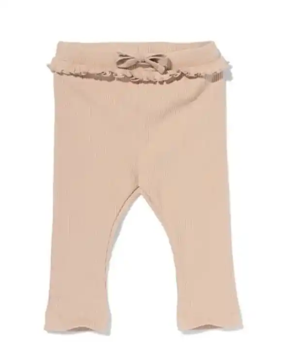 Bild 1 von Babyleggings mit Rippenstruktur sandfarben