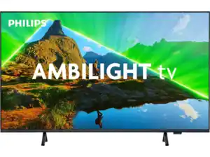 PHILIPS 43PUS8309 4K LED Ambilight TV (Flat, 43 Zoll / 106 cm, UHD 4K, SMART TV, Ambilight, Titan OS), Schwarz