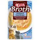 Bild 1 von CIAO 3 x Katzenfutter Brühe mit Huhn & Thunfisch