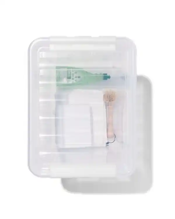 Bild 3 von Ordnungsbox London, 52 Liter, transparent 50 x 39 x 41 cm