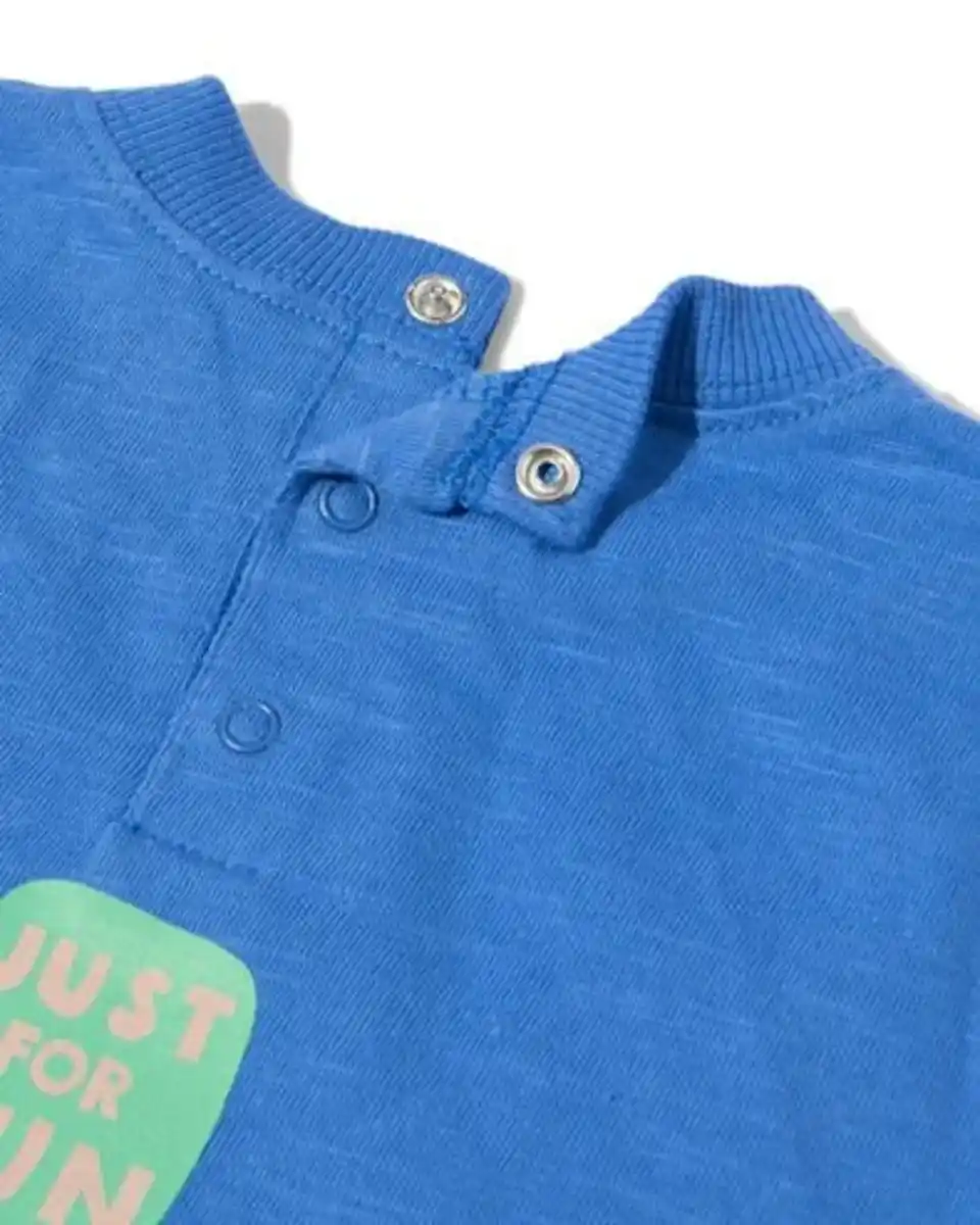 Bild 3 von Babypullover mit Hundedesign knallblau