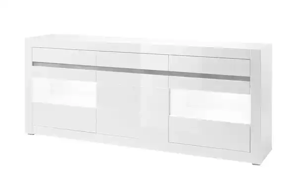 Bild 1 von Sideboard  Carat ¦ weiß ¦ Maße (cm): B: 217 H: 90 T: 42 Kommoden & Sideboards > Sideboards - Sconto