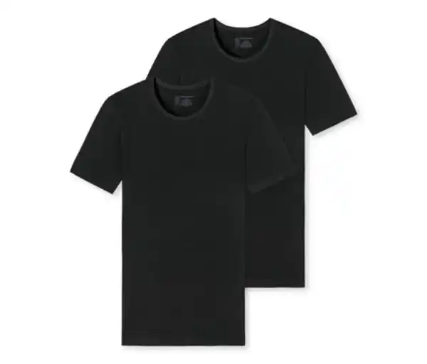 Bild 1 von 2 SCHIESSER T-Shirts mit Bio-Baumwolle, schwarz