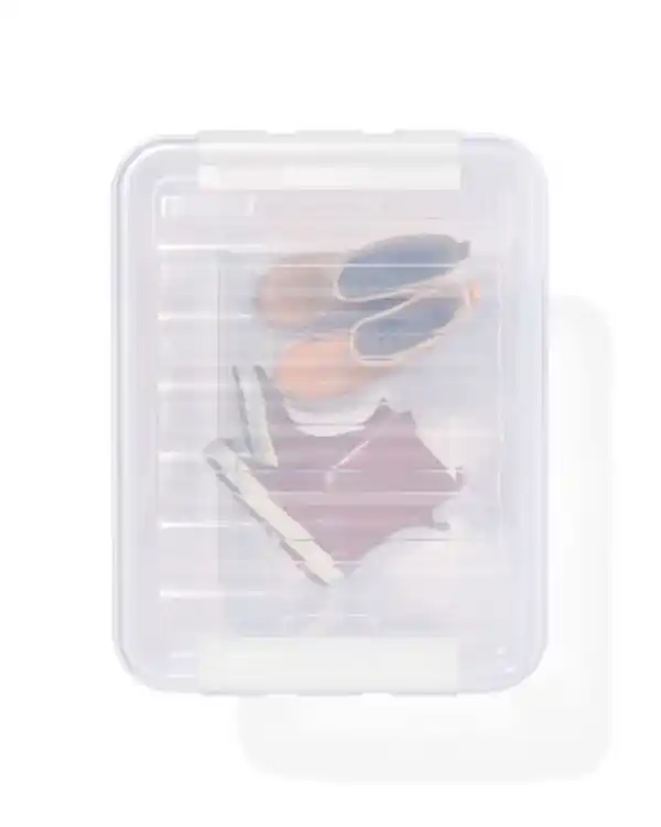 Bild 2 von Ordnungsbox London, 52 Liter, transparent 50 x 39 x 41 cm