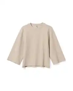 Damenshirt Kacey mit Struktur sandfarben