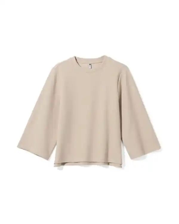 Bild 1 von Damenshirt Kacey mit Struktur sandfarben