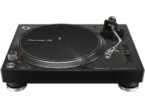 PIONEER DJ PLX-500-K Plattenspieler, Schwarz, Schwarz