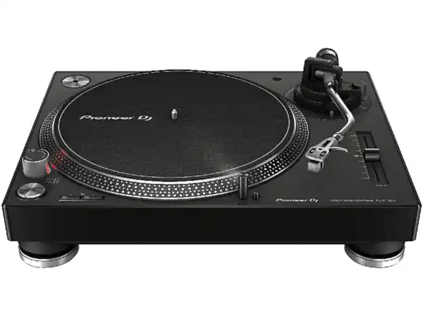 Bild 1 von PIONEER DJ PLX-500-K Plattenspieler, Schwarz, Schwarz