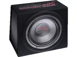 MAC AUDIO Edition BS 30 SZ Subwoofer Passiv, Schwarz