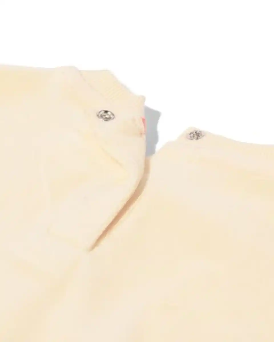 Bild 4 von Babypullover Velours Vogel ecru