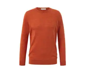 Merino-Pullover, orange