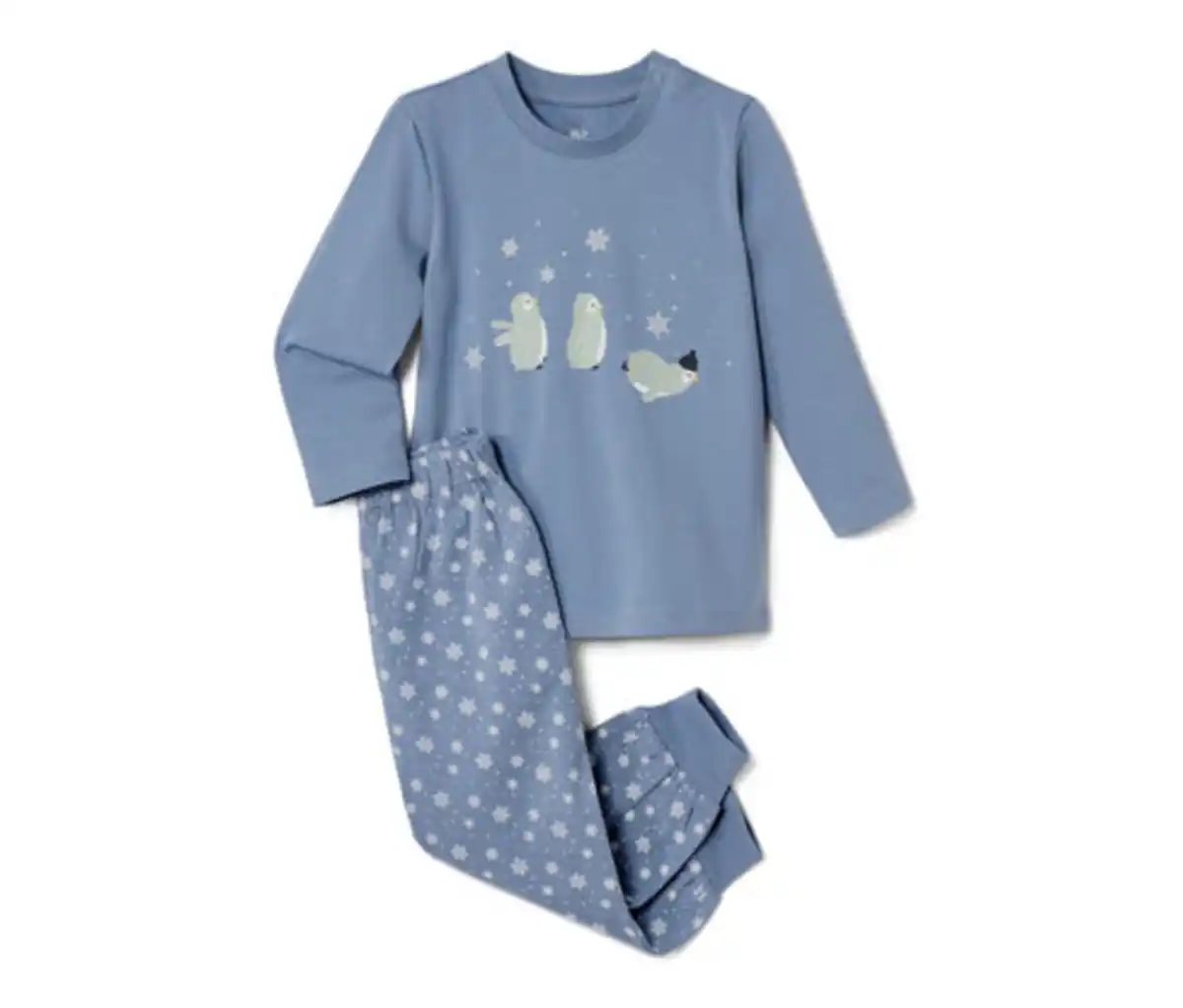 Bild 1 von Kinder-Glow-in-the-dark-Pyjama mit Pinguinprint