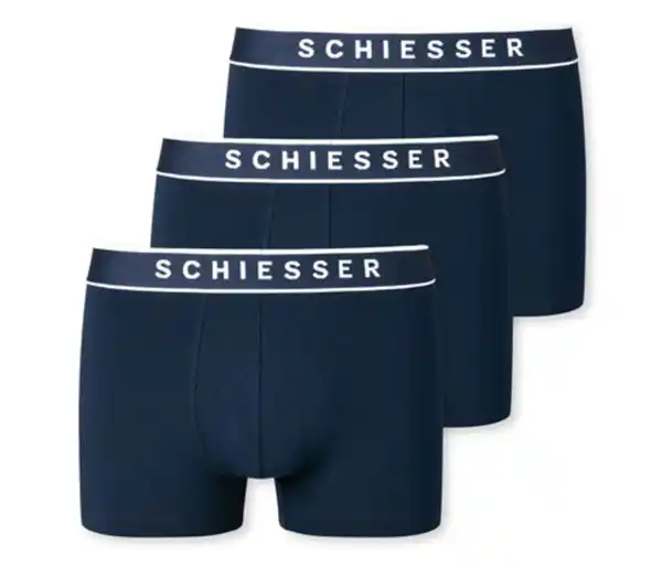 Bild 1 von 3 SCHIESSER Shorts mit Bio-Baumwolle, dunkelblau