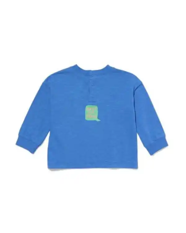 Bild 2 von Babypullover mit Hundedesign knallblau